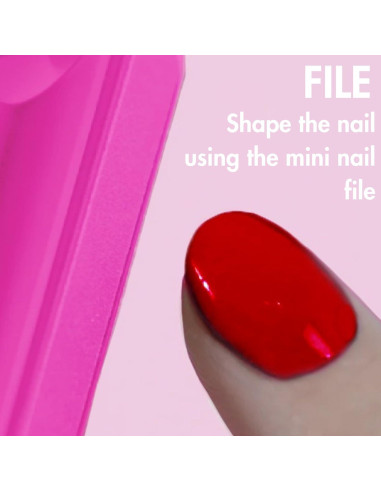 Bolígrafo Corrector 3-en-1 Lima Inc - Elimina Errores de Manicura