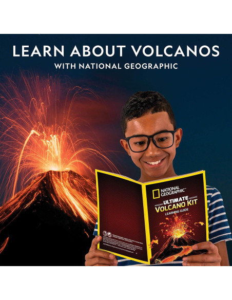 Kit de Volcán Nacional Geographic - Ciencia para Niños 8+