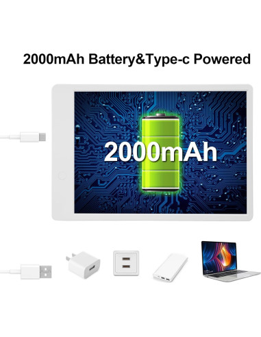 Tablero de Dibujo LED A4 CaalLogt 2en1 Portátil Recargable