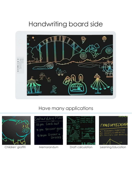 Tablero de Dibujo LED A4 CaalLogt 2en1 Portátil Recargable