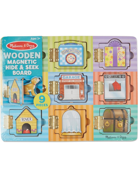 Tablero de Actividad de Madera Melissa & Doug - Esconde y Busca
