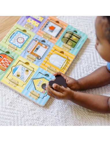 Tablero de Actividad de Madera Melissa & Doug - Esconde y Busca