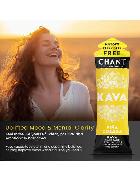 Chant Kava Shots 2 Unidades 50.3 ml Sabor Piña Colada