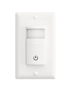 Interruptor de Luz ECOELER con Sensor de Movimiento PIR Blanco