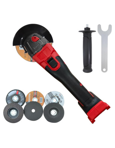 Amoladora Angular Inalámbrica Milwaukee 18V 125mm 12000RPM