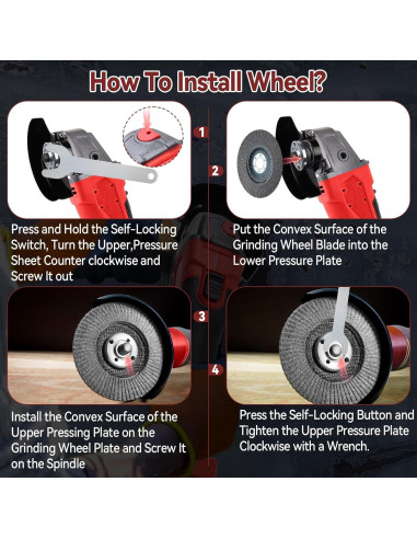 Amoladora Angular Inalámbrica Milwaukee 18V 125mm 12000RPM