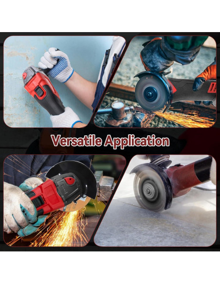 Amoladora Angular Inalámbrica Milwaukee 18V 125mm 12000RPM