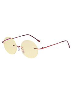 Gafas de Lectura Eyekepper Titanio Sin Montura +3.00 Lentes Naranjas