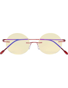 Gafas de Lectura Eyekepper Titanio Sin Montura +3.00 Lentes Naranjas 2