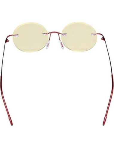 Gafas de Lectura Eyekepper Titanio Sin Montura +3.00 Lentes Naranjas