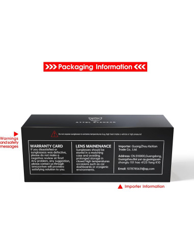 Gafas de sol polarizadas ATTCL para hombres - Modelo AT2137