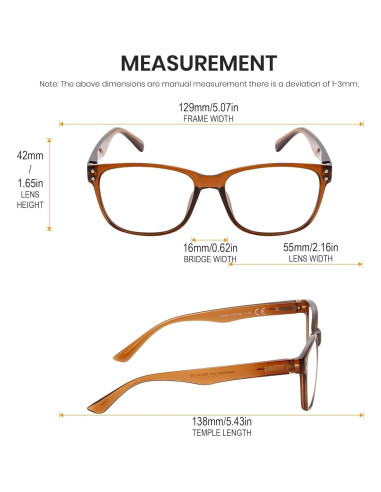 Gafas de Lectura FL-41 Avery para Migrañas y Fotofobia