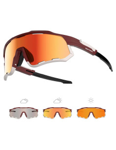 Gafas de Ciclismo GONTSAM Fotoquímicas Polarizadas UV400