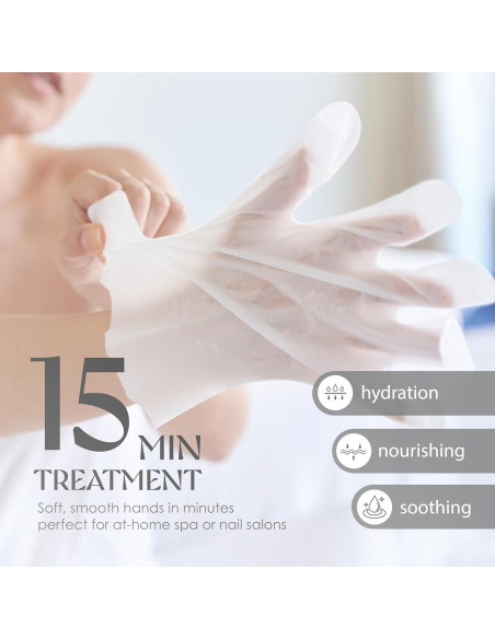 Guantes Hidratantes Derma Beauty 6 Pares Cuidado de Manos