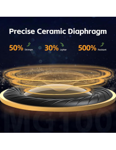 Auriculares In-Ear SHANLING MG100 HiFi, Controlador Dinámico, Cable Desmontable 2