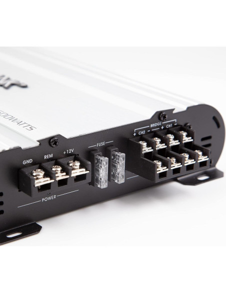 Amplificador Estéreo de Coche Audiobank P1604 1600W 4 Canales