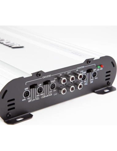 Amplificador Estéreo de Coche Audiobank P1604 1600W 4 Canales