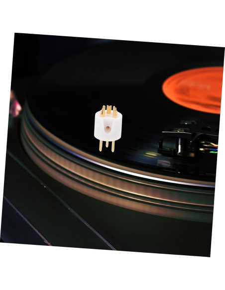 Conector de Tornamesa 5 Pines Milisten Baño de Oro