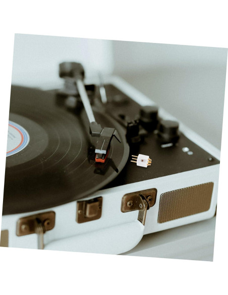 Conector de Tornamesa 5 Pines Milisten Baño de Oro