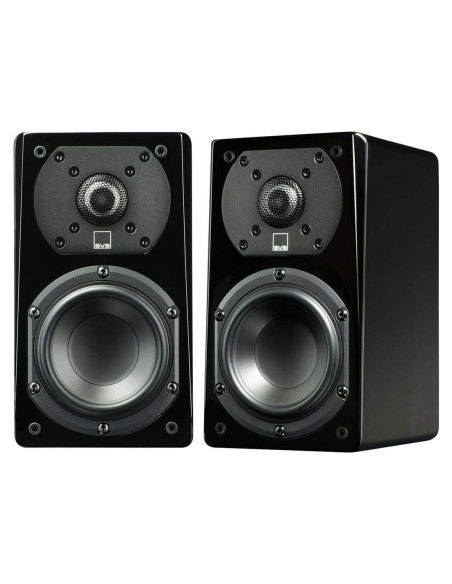 Altavoces Satelitales SVS Prime - Par Negro Brillante Piano