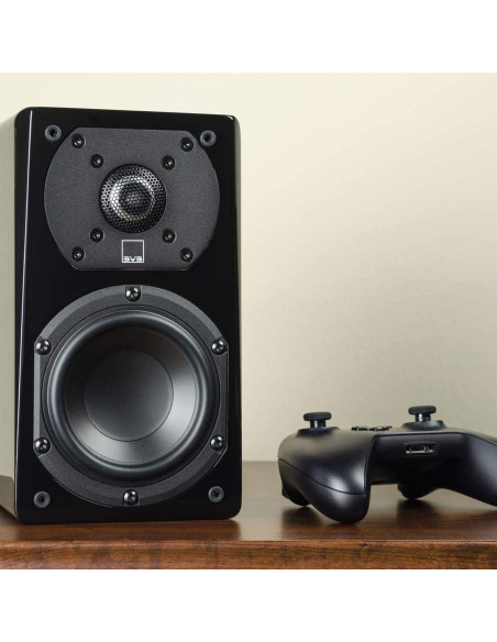 Altavoces Satelitales SVS Prime - Par Negro Brillante Piano