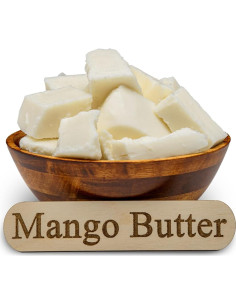 Manteca de Mango Cruda 227 g - 100% Pura Natural para Piel y Cabello 2