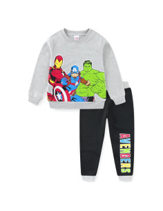 Conjunto Sudadera y Pantalones Marvel Avengers Niños 3T