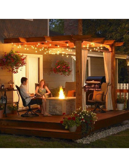 Paquete de 24 Bombillas C7 E12 Regulables 15W LinMiFo