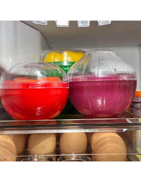 5PCS Contenedores de Almacenamiento Frutas y Verduras Magicaleast