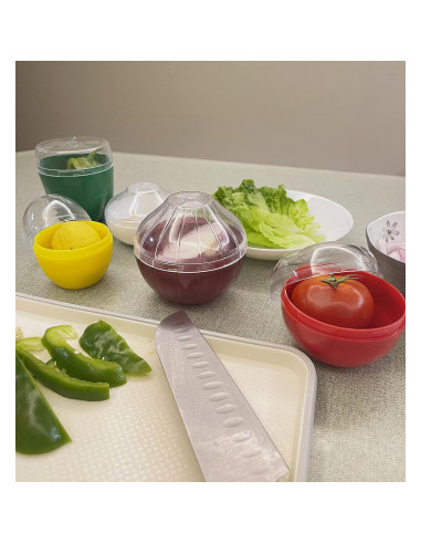 5PCS Contenedores de Almacenamiento Frutas y Verduras Magicaleast