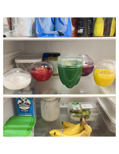 5PCS Contenedores de Almacenamiento Frutas y Verduras Magicaleast