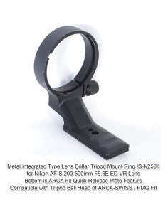 Anillo de Montaje de Trípode iShoot IS-N250II para Nikon 200-500mm 2