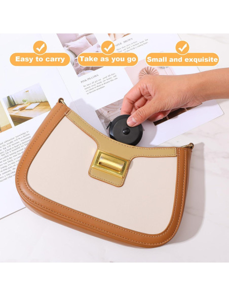 35 Cintas Métricas Retráctiles Pafeooui 152.4 cm Doble Escala