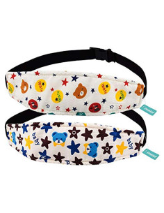 Almohadas de Soporte para Cabeza de Auto Donier - 2 Pcs Oso