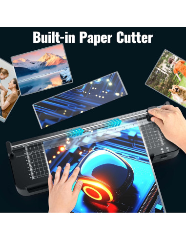 Laminadora 33cm Kejector TWJM-1 con Cortadora y 50 Hojas