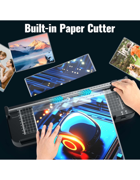 Laminadora 33cm Kejector TWJM-1 con Cortadora y 50 Hojas