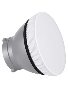 Calcetín Difusor Blanco Suave Neewer 2-Pack 18cm para Estudio