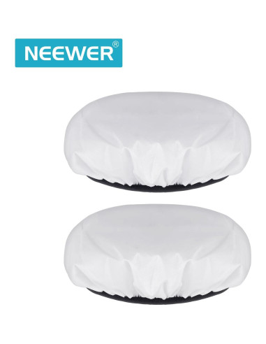 Calcetín Difusor Blanco Suave Neewer 2-Pack 18cm para Estudio