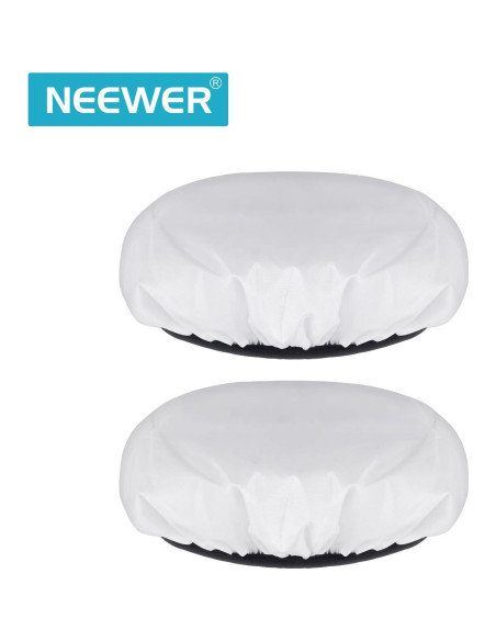 Calcetín Difusor Blanco Suave Neewer 2-Pack 18cm para Estudio