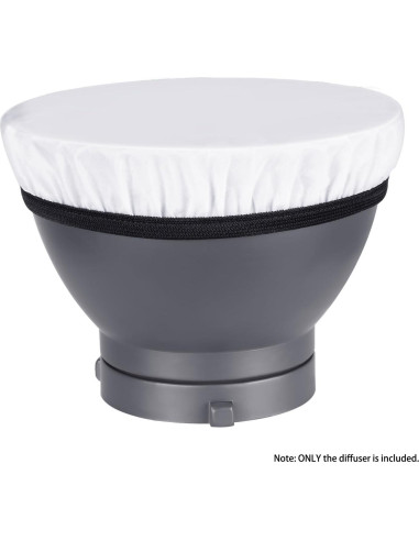 Calcetín Difusor Blanco Suave Neewer 2-Pack 18cm para Estudio