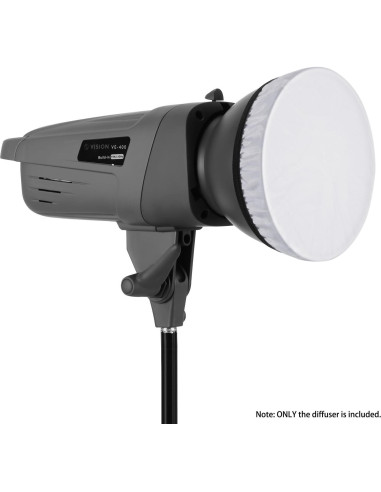 Calcetín Difusor Blanco Suave Neewer 2-Pack 18cm para Estudio