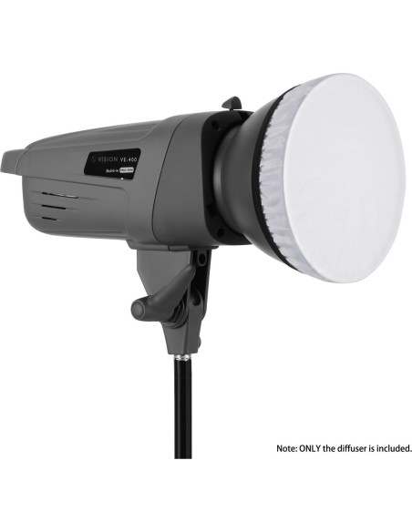 Calcetín Difusor Blanco Suave Neewer 2-Pack 18cm para Estudio