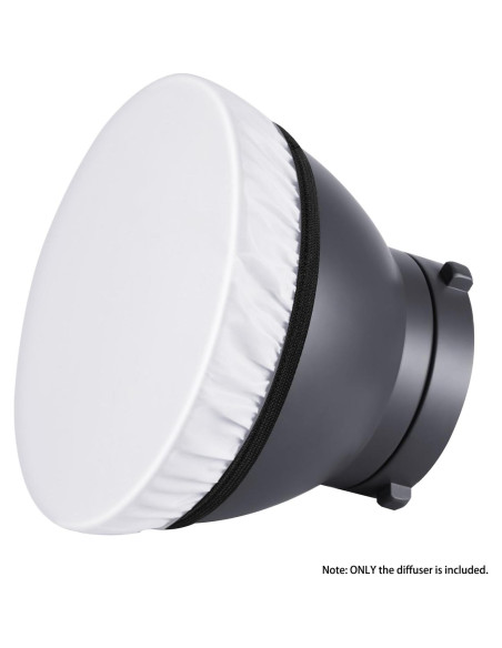 Calcetín Difusor Blanco Suave Neewer 2-Pack 18cm para Estudio