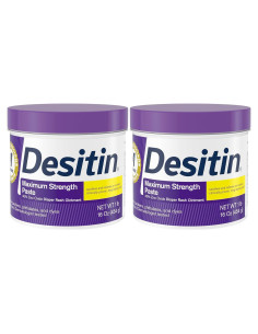 Crema para Erupciones de Pañal Desitin 40% Óxido de Zinc 2x16oz