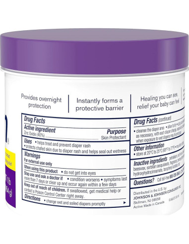 Crema para Erupciones de Pañal Desitin 40% Óxido de Zinc 2x16oz