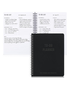 Cuaderno Planificador Diario ZICOTO 120 Páginas Antracita