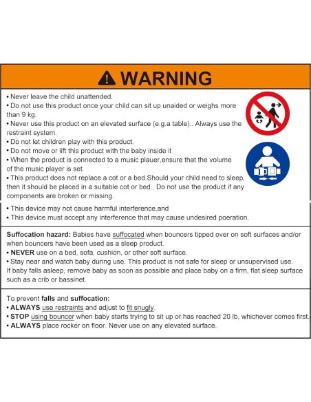 Columpio Eléctrico Portátil Soobaby para Bebés Negro