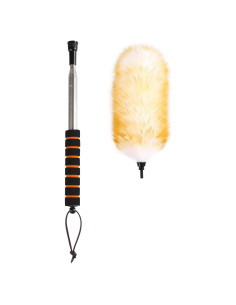 Plumero de lana Daieeparty con palo extensible 63.5-162.6 cm