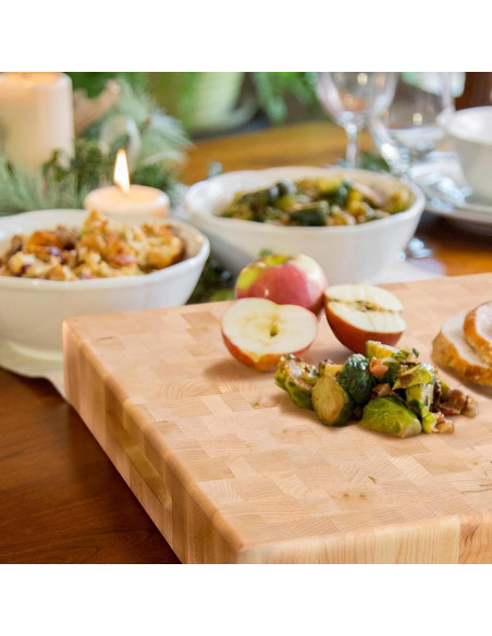 Tabla de Cortar Cuadrada John Boos CCB 18x18 Arce Reversible