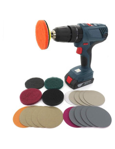 Kit de Restauración de Faros VIBRATITE 21 PZS para Taladro